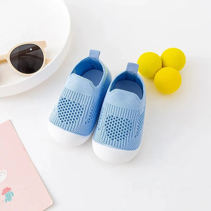 Flexible & Comfortable Knit Baby First Walker Shoes