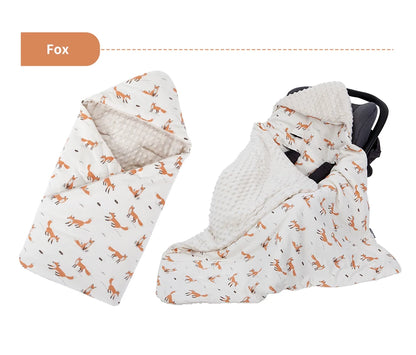 Safe Car Seat Baby Wrap Blanket for Newborns