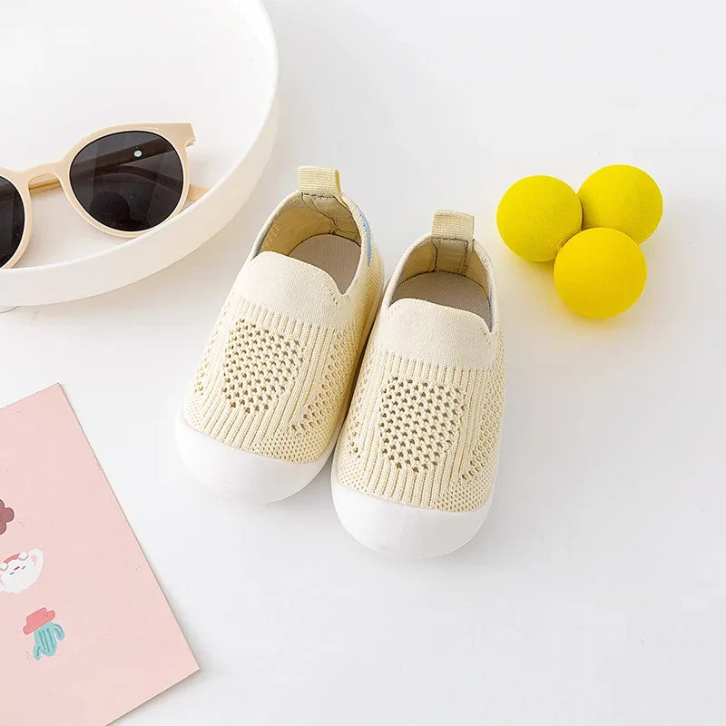 Flexible & Comfortable Knit Baby First Walker Shoes