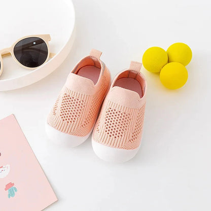 Flexible & Comfortable Knit Baby First Walker Shoes
